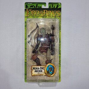 The Lord of the Rings Fellowship Ring 2004 Moria Orc Archer Action Figure Toybiz